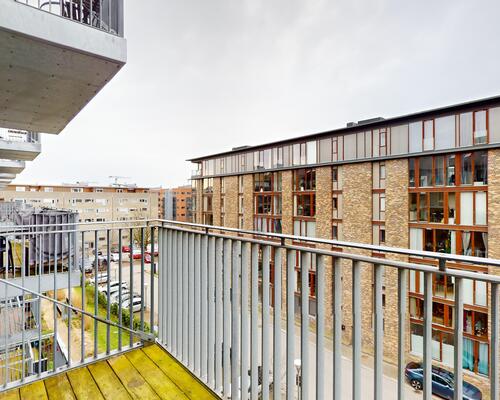 Moderne og lys 3-værelses lejlighed på teglholmen