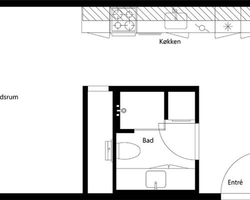 2 værelses lejlighed i Hillerød