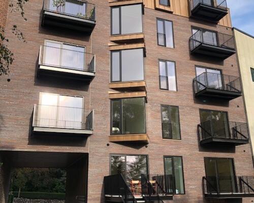 Tæt på skov, strand og Universitet - egen terrasse