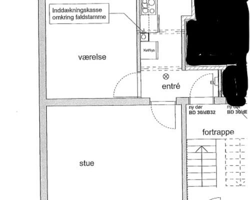 2 værelses lejlighed i Århus C