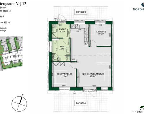 3 værelses hus i Kalundborg