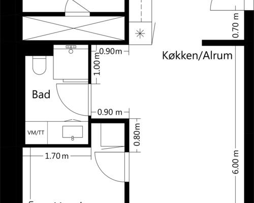 3 værelses lejlighed i Ballerup