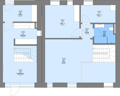 3 værelses lejlighed i Ringkøbing