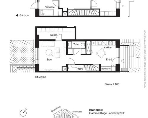 3 værelses lejlighed i Valby