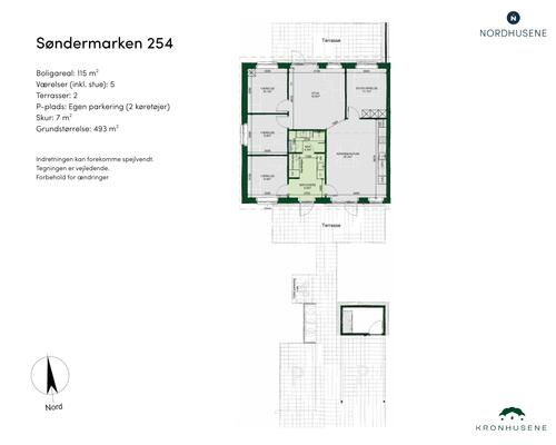 5 værelses hus i Tølløse