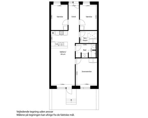 4 værelses hus i Vejle