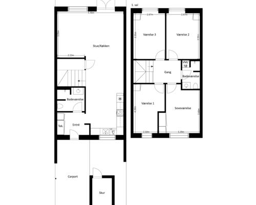 5 værelses hus i Silkeborg