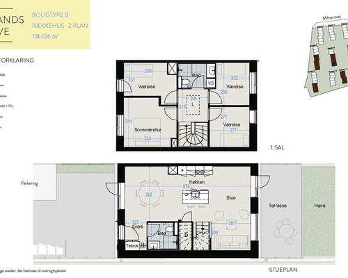 4 værelses lejlighed i Hillerød