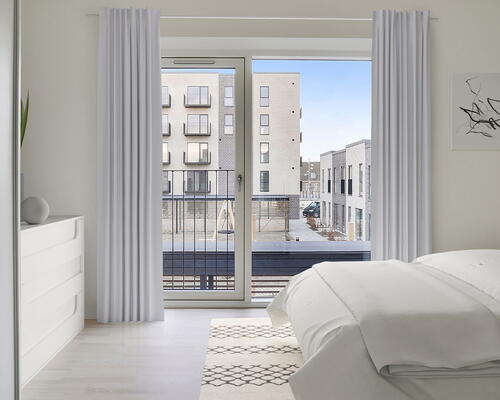 Teglværkskanten - Rummelig og lyst 4-værelses Rækkehus med egen terrasse