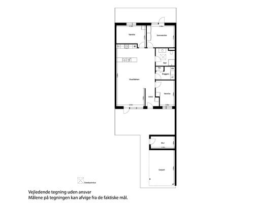 4 værelses hus i Herning