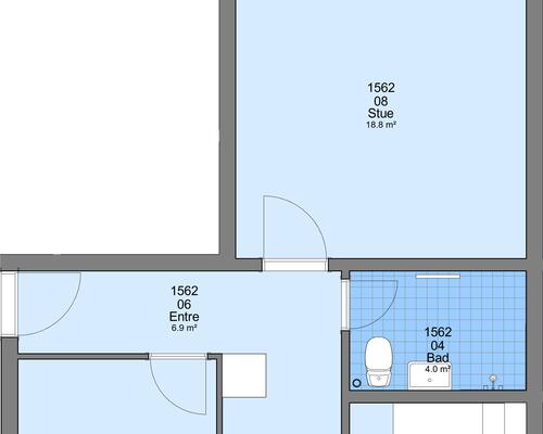 2 værelses lejlighed i Frederikshavn