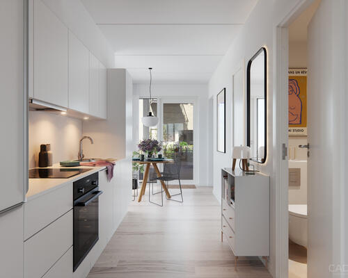 2 værelses lejlighed i København V