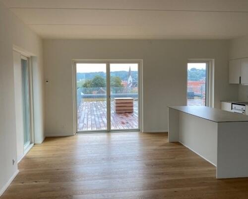 Stor luksus 4 vær. lejlighed med 2 tagterrasser + 1 stk. P-plads - Føtexhus