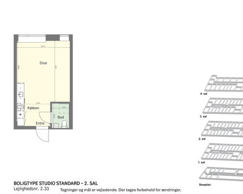 UNIKKE & RÅ STUDIOS PÅ AMAGERBRO MED FITNESS, TAGTERRASSE OG MEGET MERE!