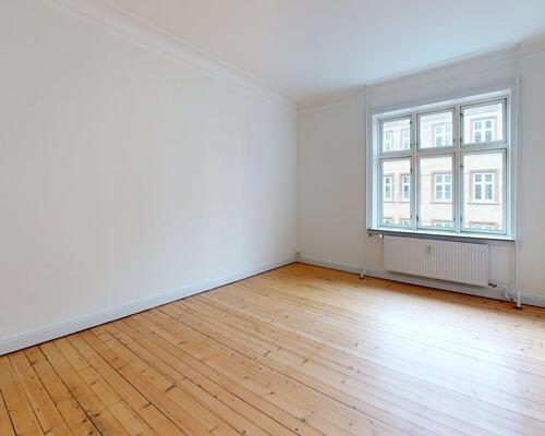 Indbydende lejlighed i attraktivt kvarter nær fjorden