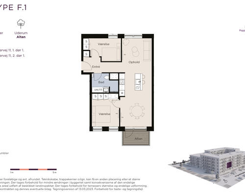 Attraktiv 3-Værelses lejlighed nær Ballerup St.