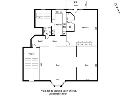 3 værelses lejlighed i Esbjerg