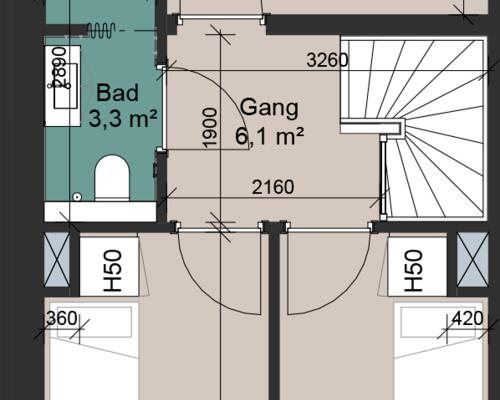 Moderne 4-værelses rækkehus med god plads.