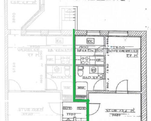 2 værelses lejlighed i Horsens