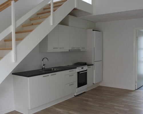 2 værelses rækkehus i 2 plan (studiebolig)