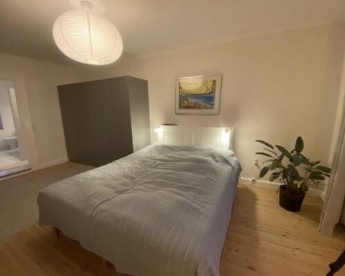 Skøn Øresundsudsigt fra dejlig lejlighed.