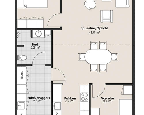 3 værelses hus i Silkeborg