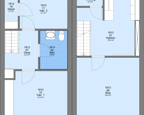 3 værelses hus i Frederikshavn