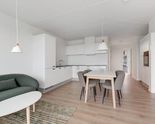 Flot nyopført 3-værelses lejlighed beliggende i Esbjerg.