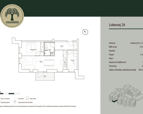 3 værelses lejlighed i Åbyhøj