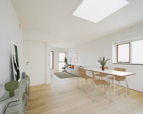 Skøn 2-værelses med altan og tæt på Aarhus