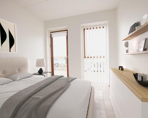 Skøn 2-værelses med altan og tæt på Aarhus