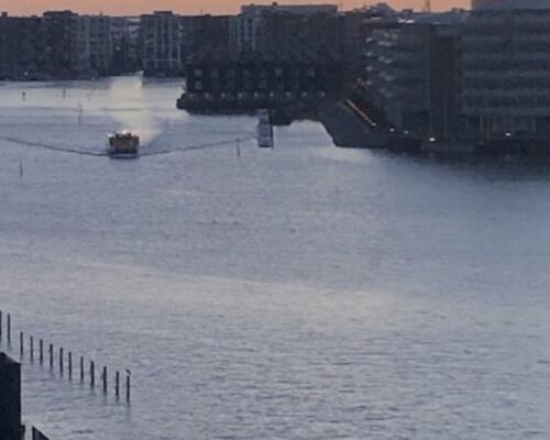 Luksus lejlighed på Bryggen med vand udsigt.