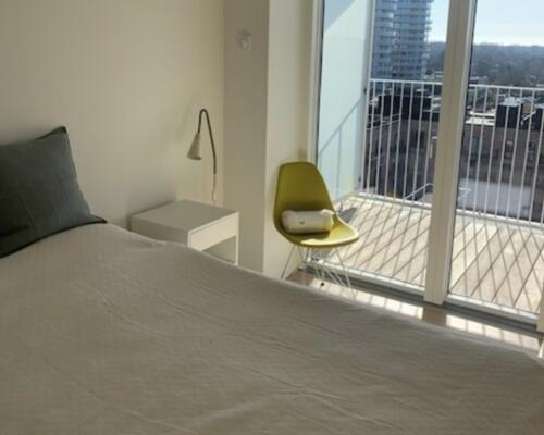 Luksus lejlighed på Bryggen med vand udsigt.