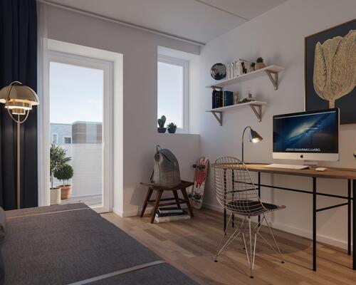 3 værelses lejlighed i Århus N