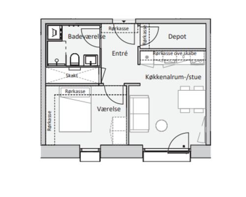 Central beliggenhed i Vejle