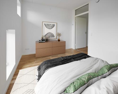 Dejlig 2-værelses med terrasse og tæt på Aarhus C