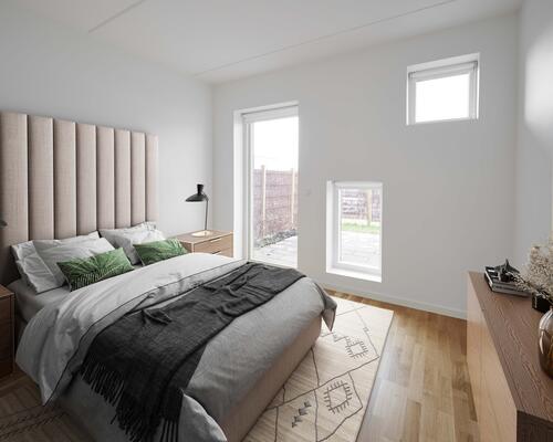 Dejlig 2-værelses med terrasse og tæt på Aarhus C