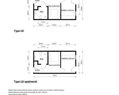2 værelses lejlighed i Aalborg