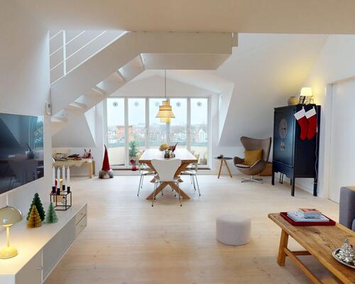 3 værelses lejlighed i Hellerup