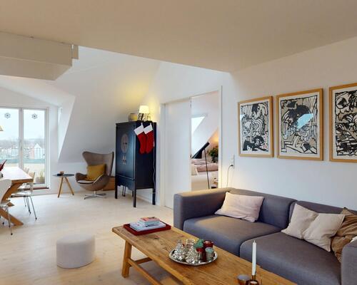 3 værelses lejlighed i Hellerup