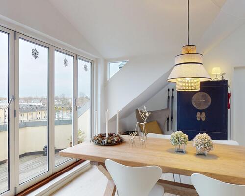 3 værelses lejlighed i Hellerup