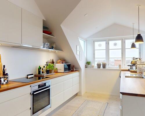 3 værelses lejlighed i Hellerup