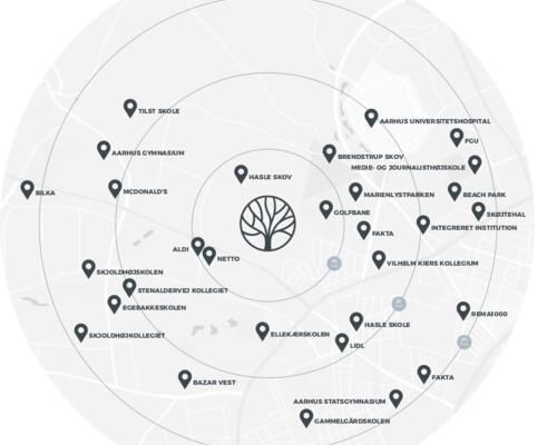 2 værelses lejlighed i Århus V