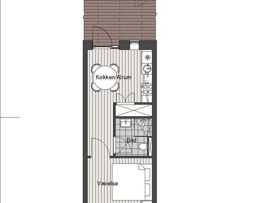 Skøn 2-værelses med altan og tæt på Aarhus