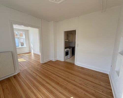 Fin 2 vær. lejlighed til leje i Kolding. 52m2.