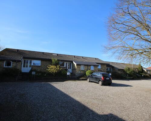 Hyggeligt hus med have til leje i Skals