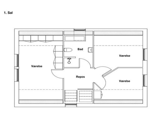 Skønt rækkehus i naturområde ved Rungsted Kyst