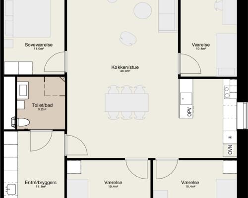 5 værelses hus i Silkeborg