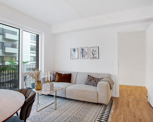 3 værelses lejlighed i København S