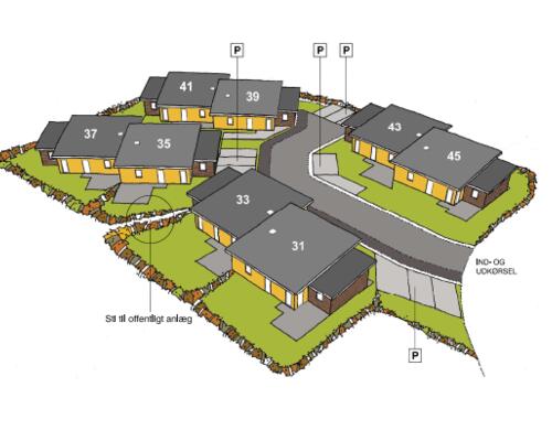 4 værelses hus i Hornsyld